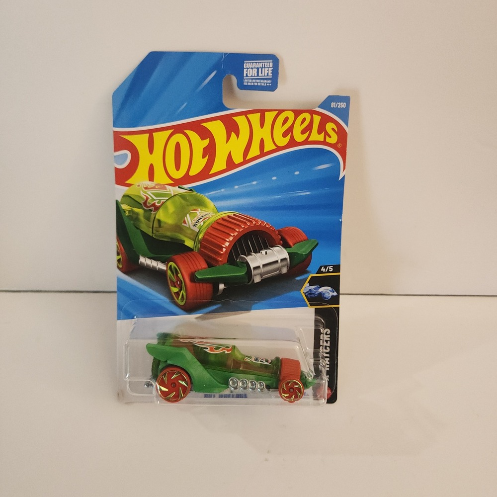 Hot Wheels Hot Wheengs Treasure Hunt X-Raycers‎ Green 81/250 HYW42 NEW